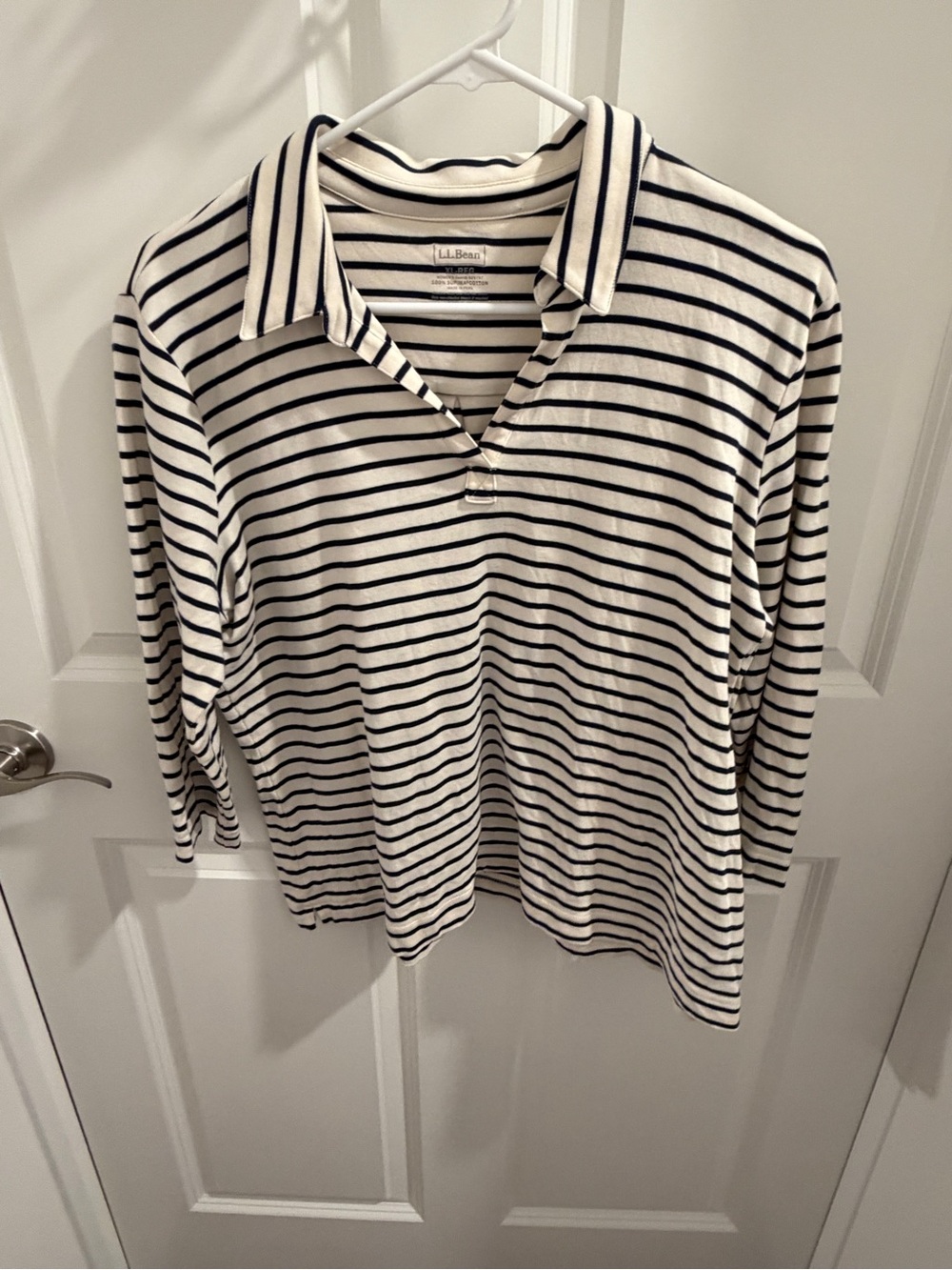 L.L.Bean 100% Pima cotton beachy top.